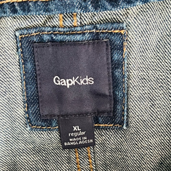 GAP Kids***Denim Overall Skirt***Size XL $78 - Picture 3 of 3